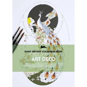 Pepin Giant Colouring Book Art Deco