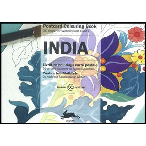 Pepin Postcard Colouring Book India