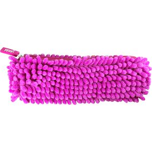 Yoobi Fuzzy Pencil Case Pink