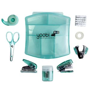 Yoobi Mini Stationery Set Aqua
