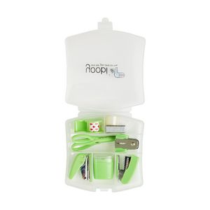Yoobi Mini Stationery Set Neon Green