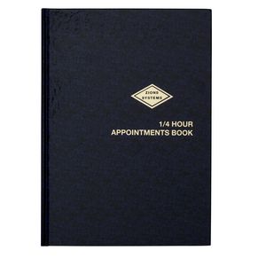 Zions 1/4 Hour Appointment Book