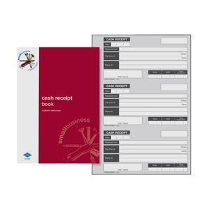 Zions SBE5 A5 Cash Receipts Book