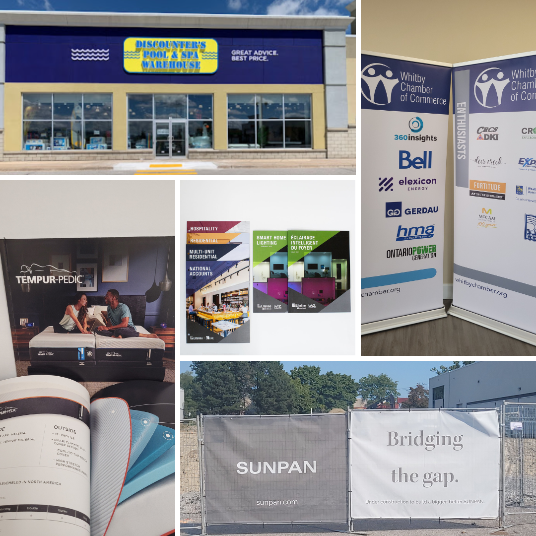 Custom Brochures and Signs Evergreen Graphics Group