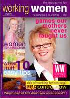 Working Women Magazine cover automn 2007
