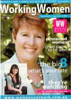 Working Women Magazine cover summer 2009
