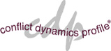 Conflict Profiles CDP, Conflict Dynamics Profile