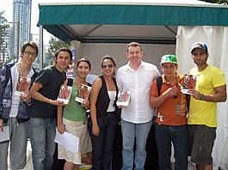 Publicious Director and Author Andy McDermott at the Brisbane Writers Festival