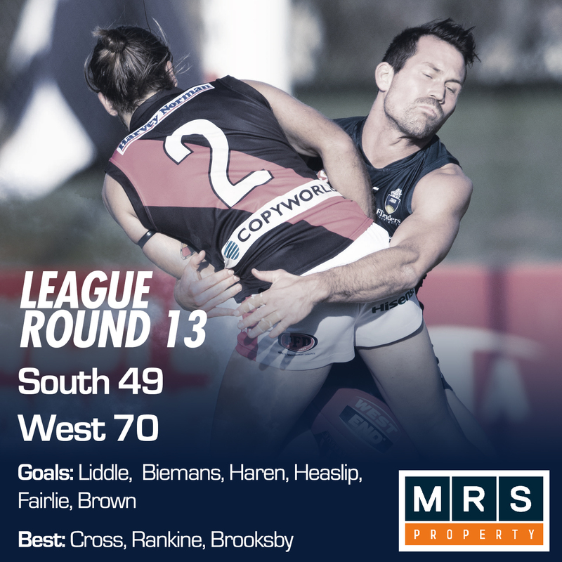 League Match Report Round 13 South Adelaide vs West Adelaide