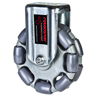 Rotacaster double omni-wheel with mount