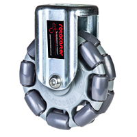 Rotacaster double omni-wheel with mount