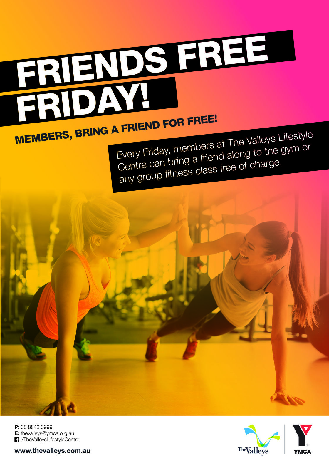 Friends Free Friday Poster