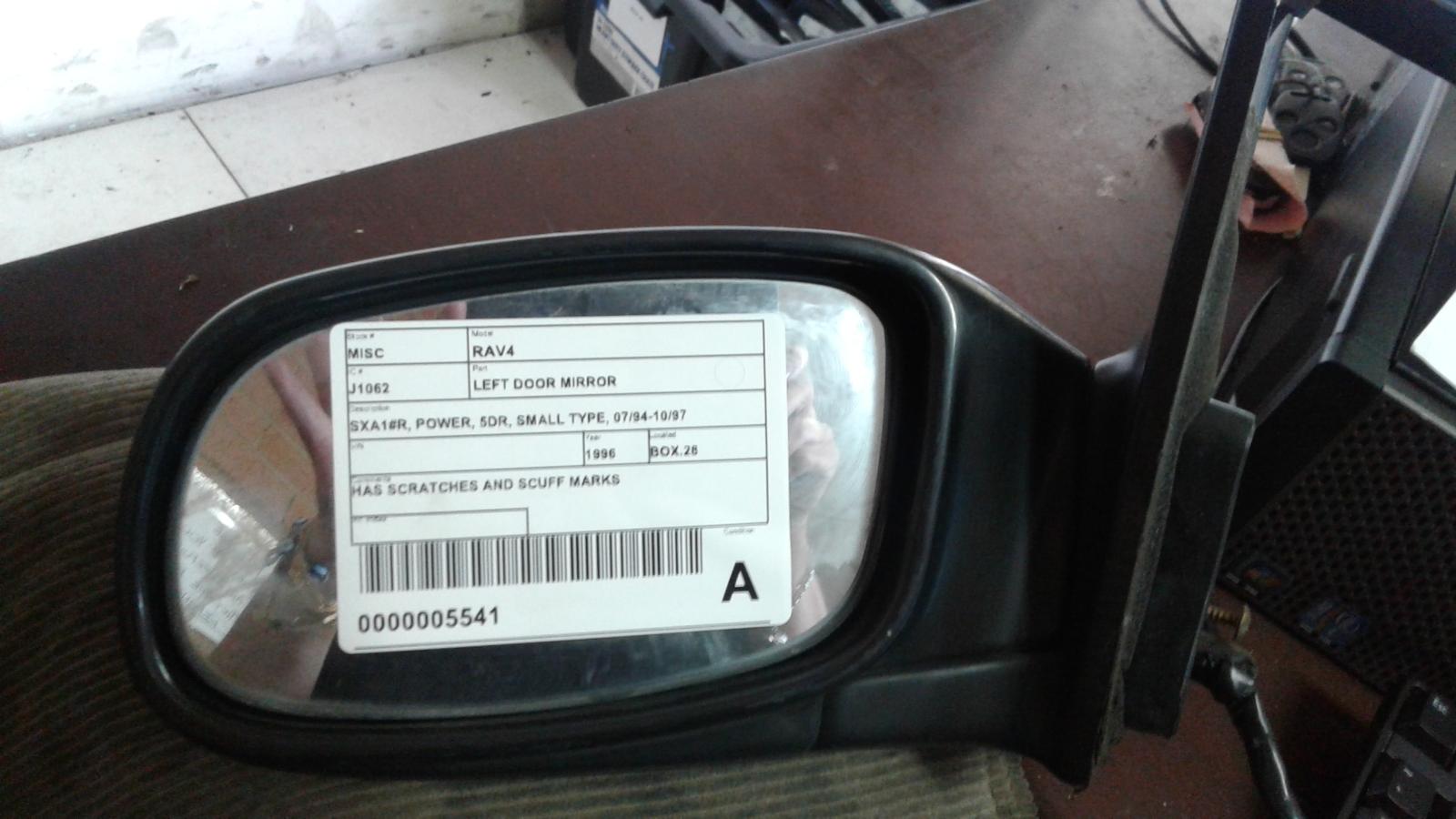 1996 Toyota Rav4 Left Door Mirror View Auto part Left Door Mirror Toyota Rav4 1996