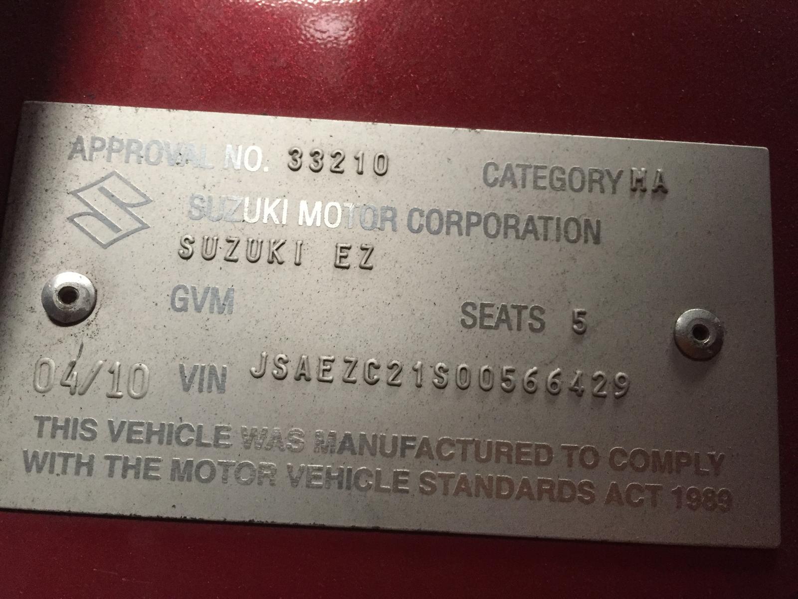 View Auto part Left Front Door Suzuki Swift 2010