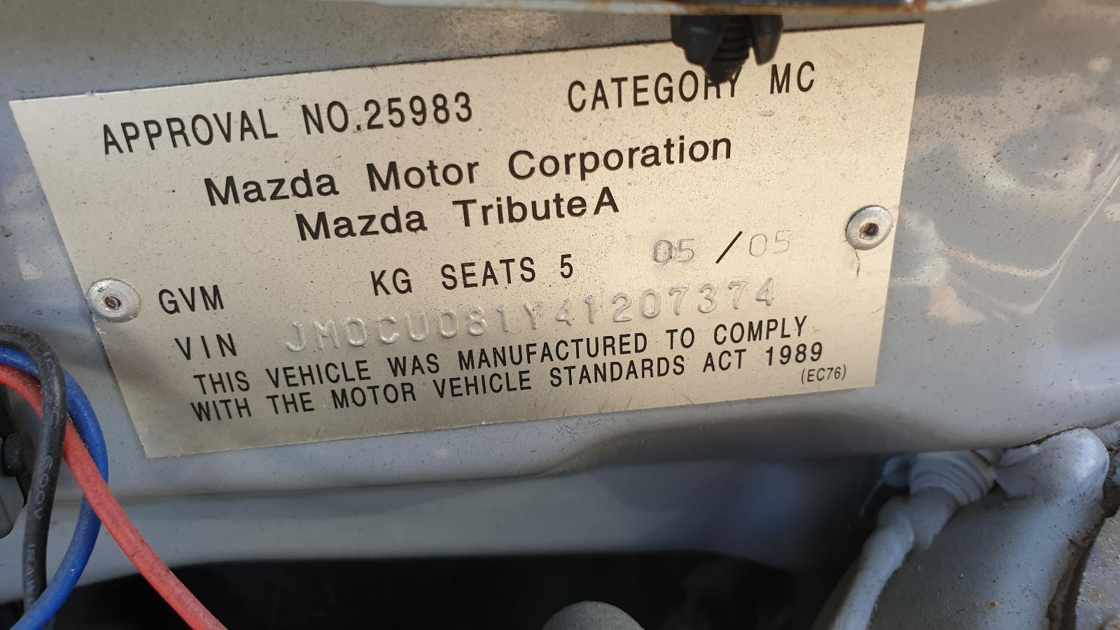 View Auto part Left Indicator/Fog/Side Mazda Tribute 2005