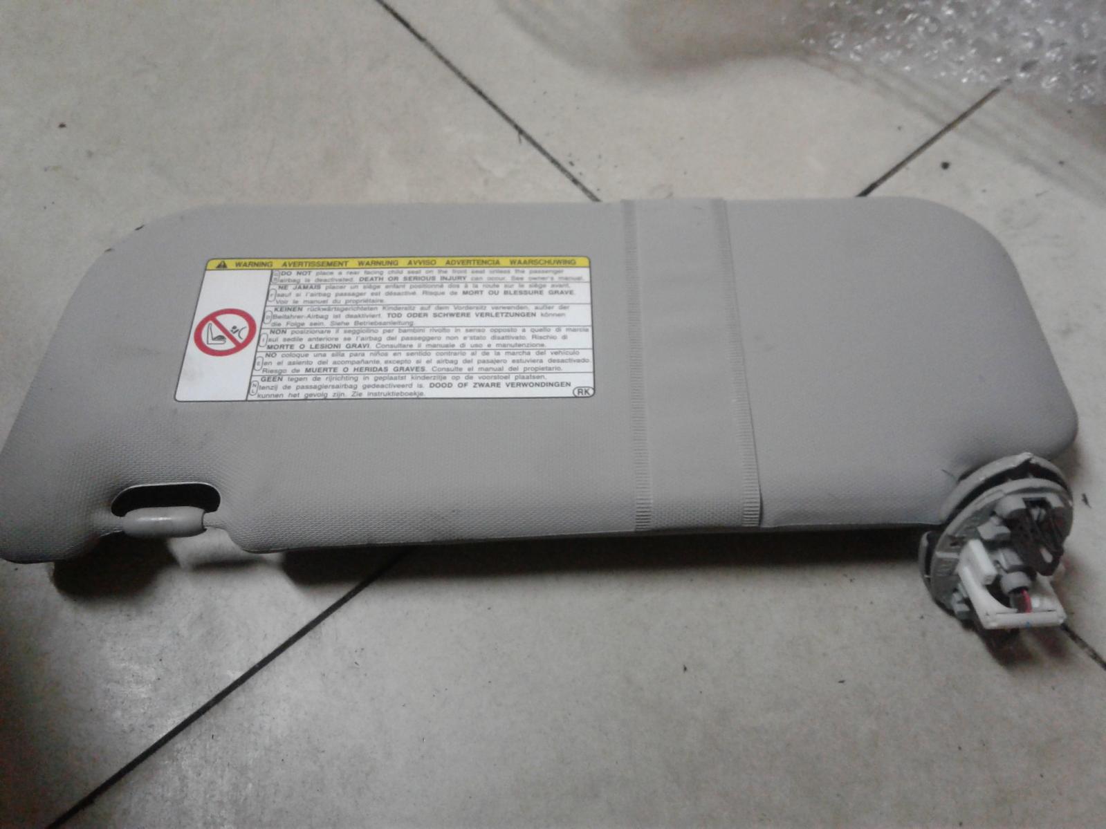View Auto part Sunvisor Toyota Corolla 2008