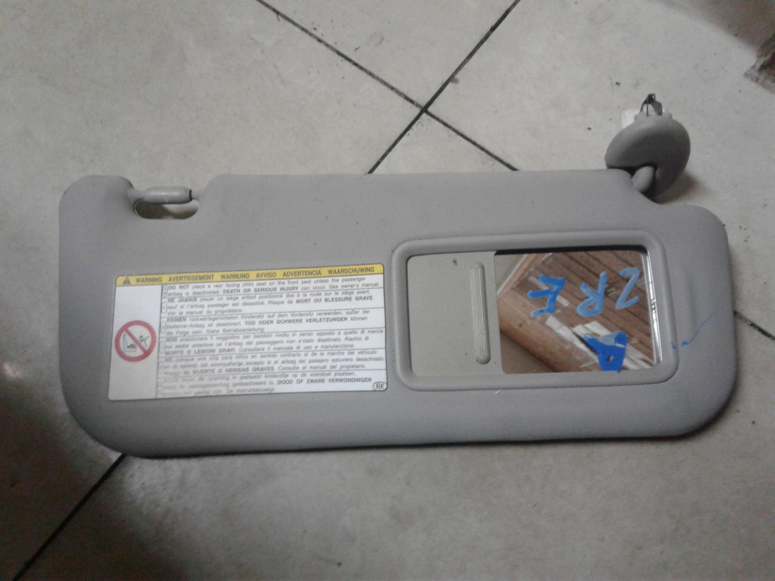 View Auto part Sunvisor Toyota Corolla 2008
