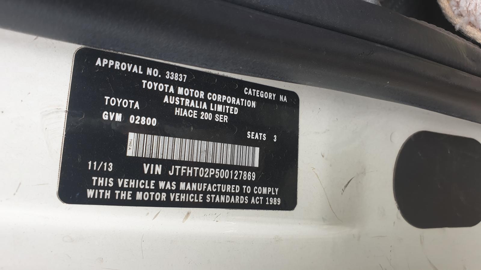 View Auto part Ecu Toyota Hiace 2013