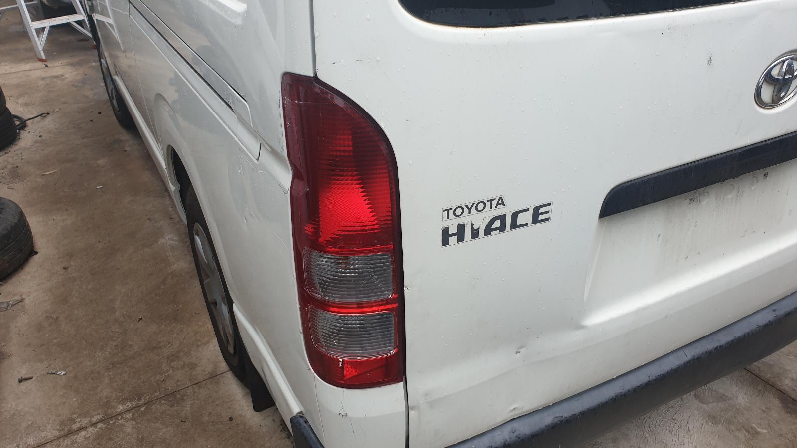 2007 Toyota Hiace Rear Bumper View Auto part Rear Bumper Toyota Hiace 2007