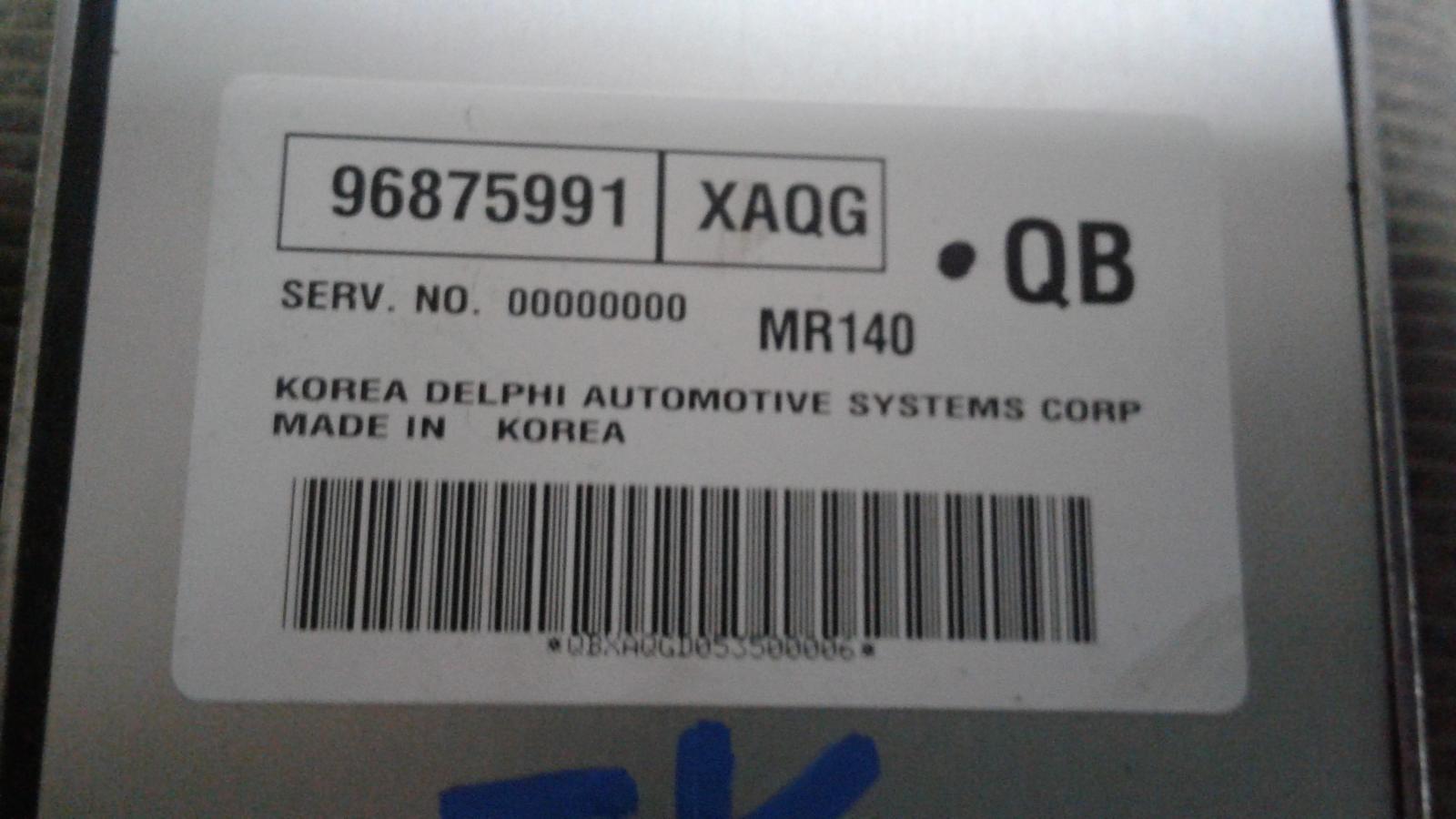 View Auto part Ecu Holden Barina 2009
