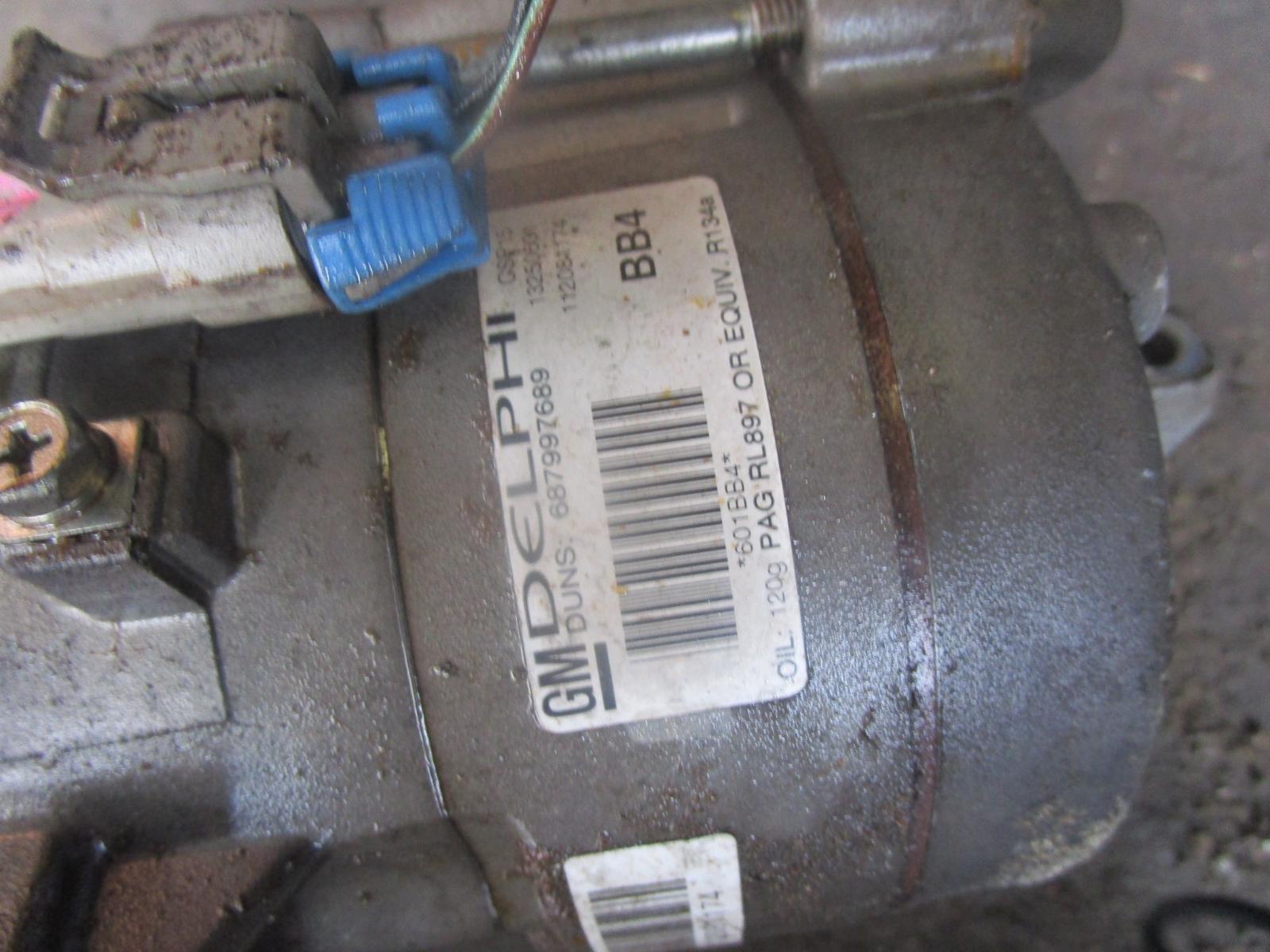 View Auto part A/C Compressor Holden Cruze 2011