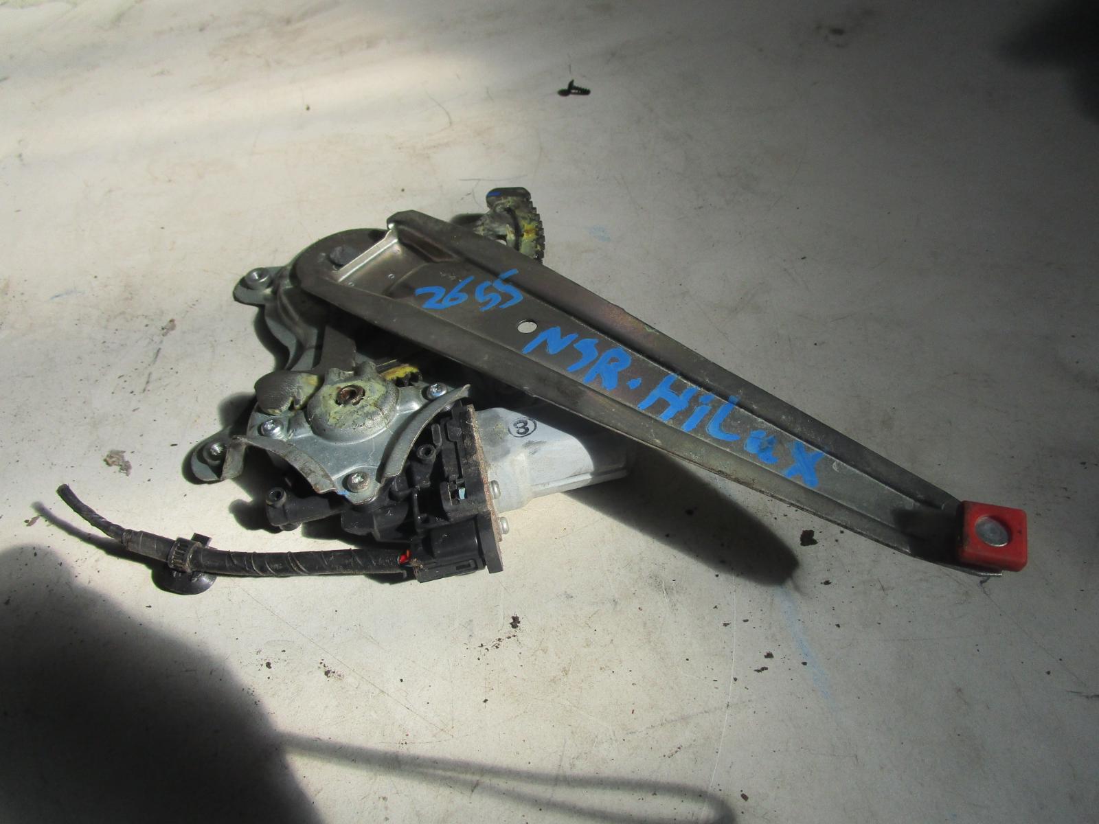 View Auto part Left Rear Wnd Reg/Motor Toyota Hilux 2008