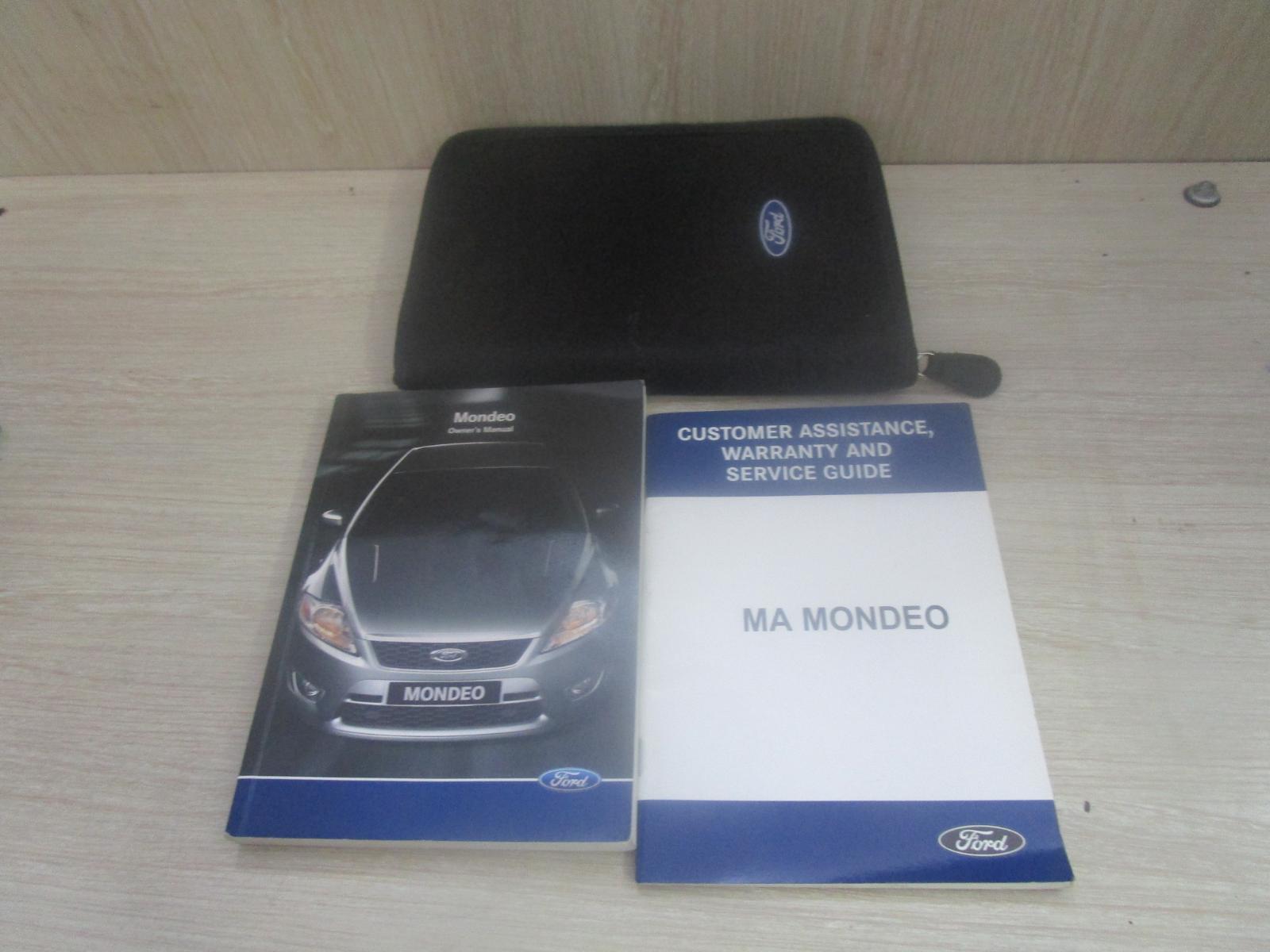 View Auto part Owners Handbook Ford Mondeo 2012