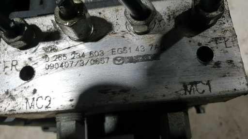 View Auto part Abs Pump/Modulator Mazda Cx7 2009