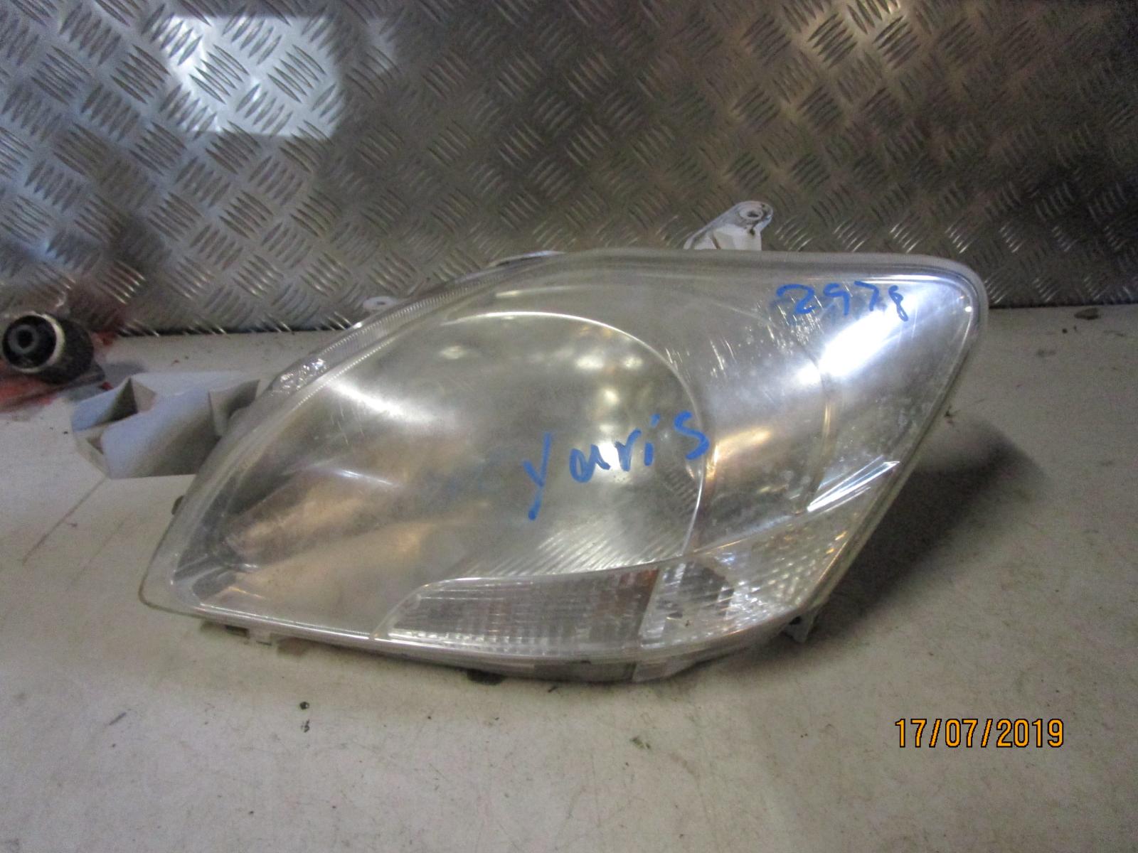 View Auto part Left Headlamp Toyota Yaris 2007