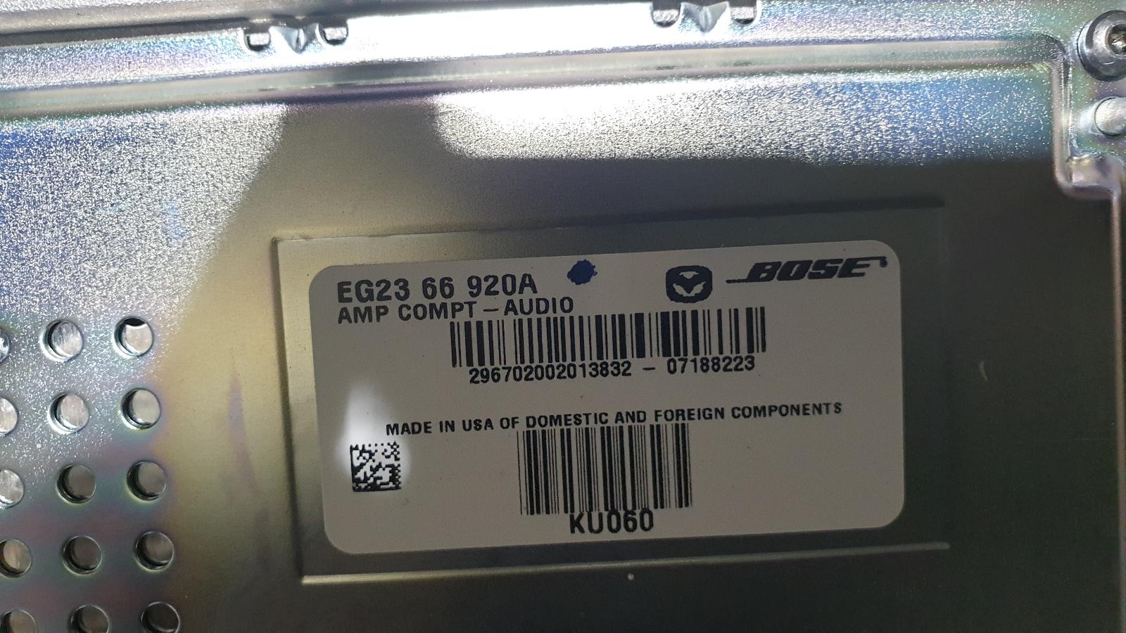 2007 Mazda Cx7 Radio/Cd/Dvd/Sat/Tv View Auto part Radio/Cd/Dvd/Sat/Tv Mazda Cx7 2007