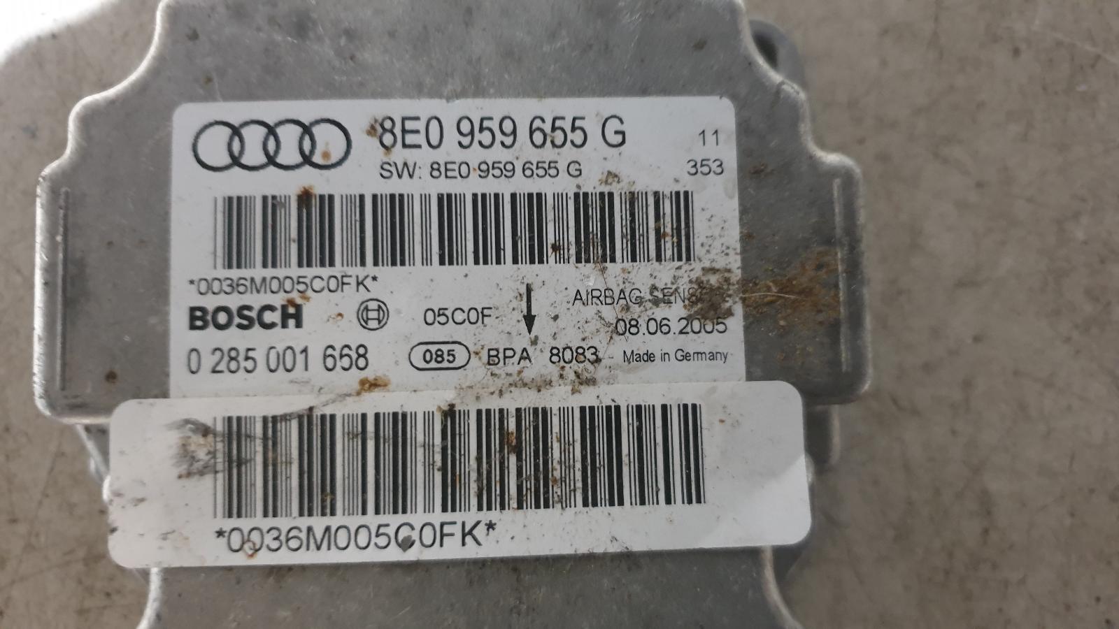 View Auto part Airbag Module/Sensor Audi A4 2006