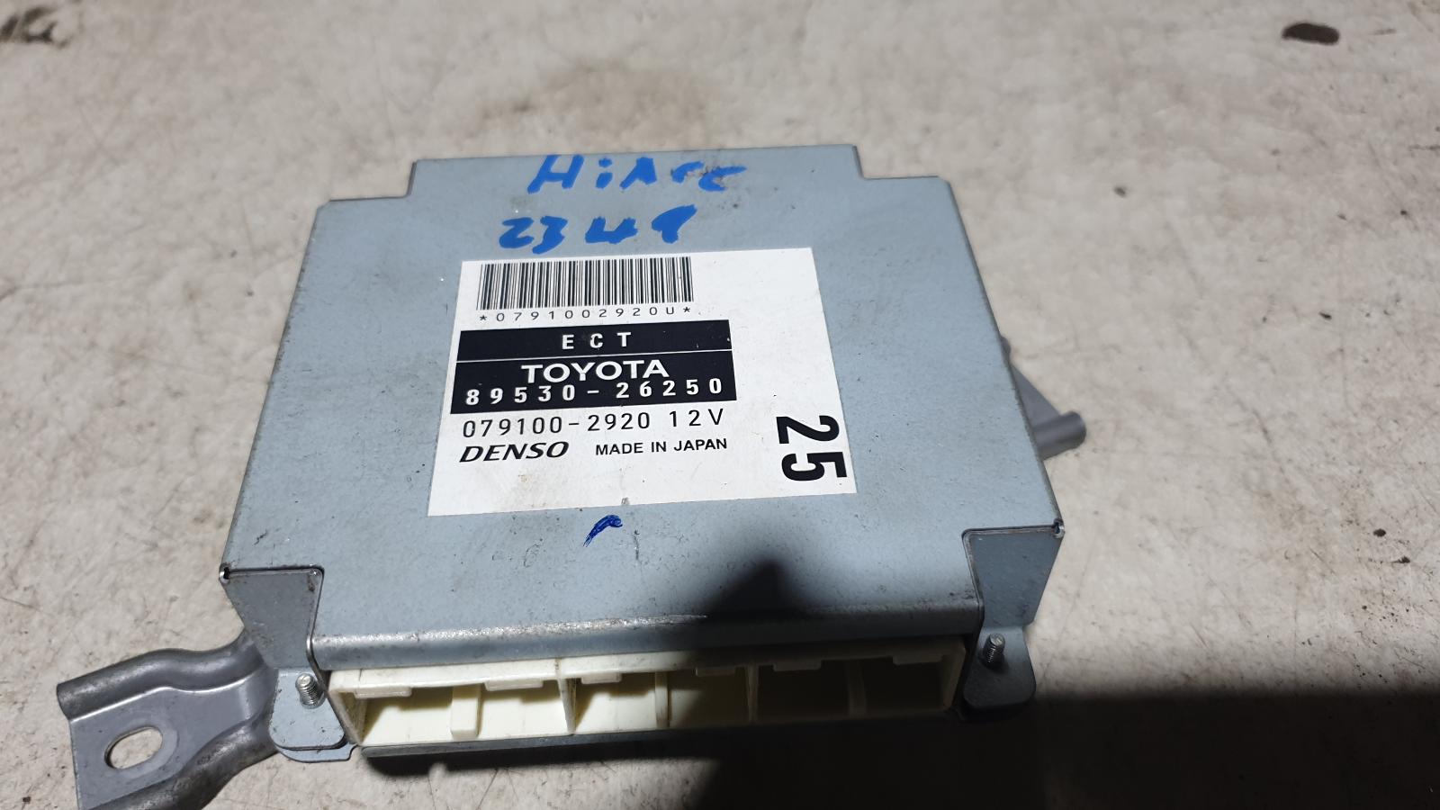 View Auto part Ecu Toyota Hiace 2013