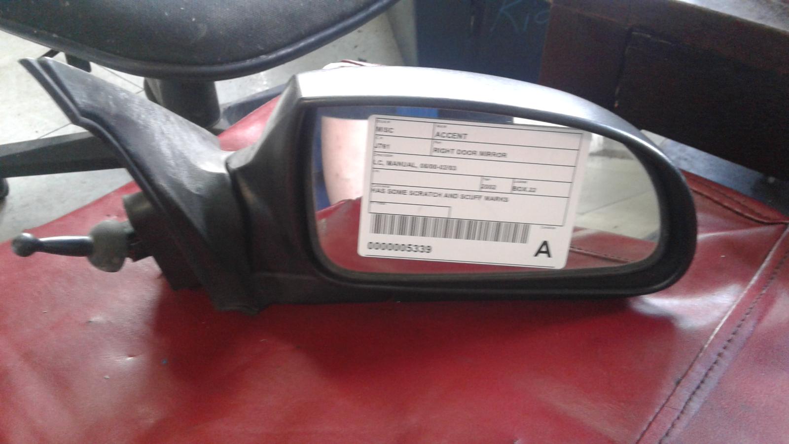 View Auto part Right Door Mirror Hyundai Accent 2002