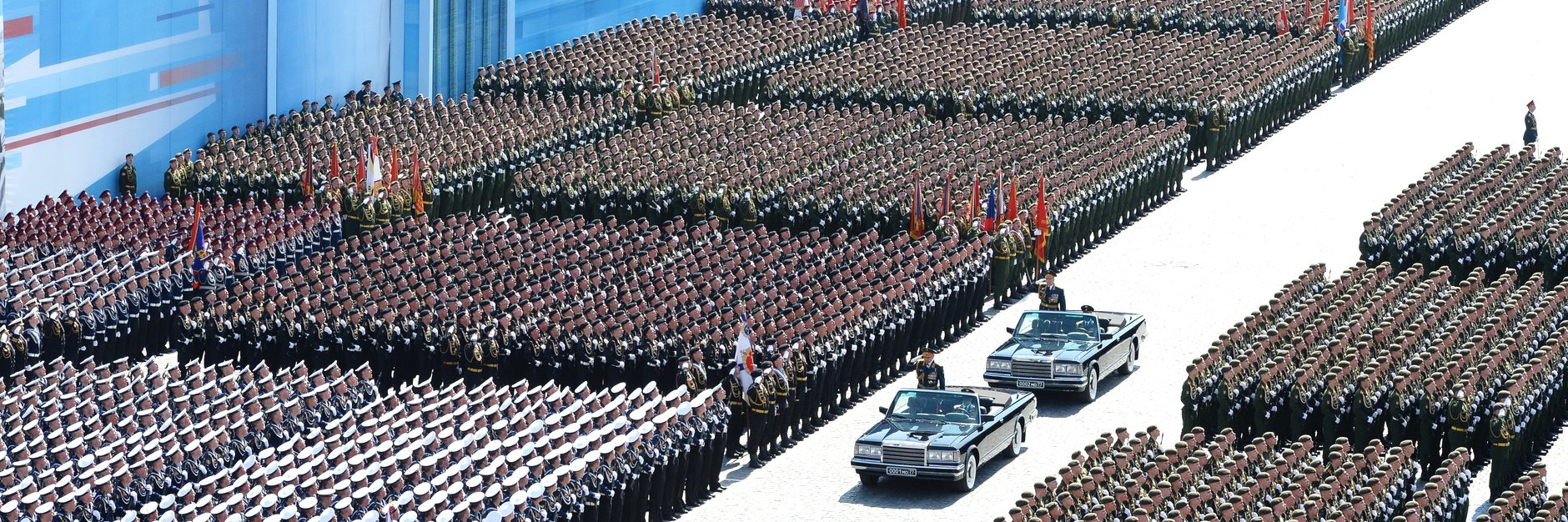 Russia Victory Day parade. Image: Wikimedia