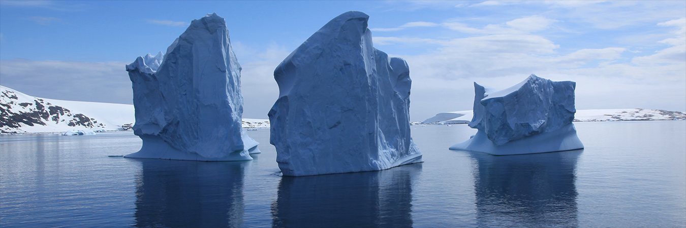 Antarctica icebergs