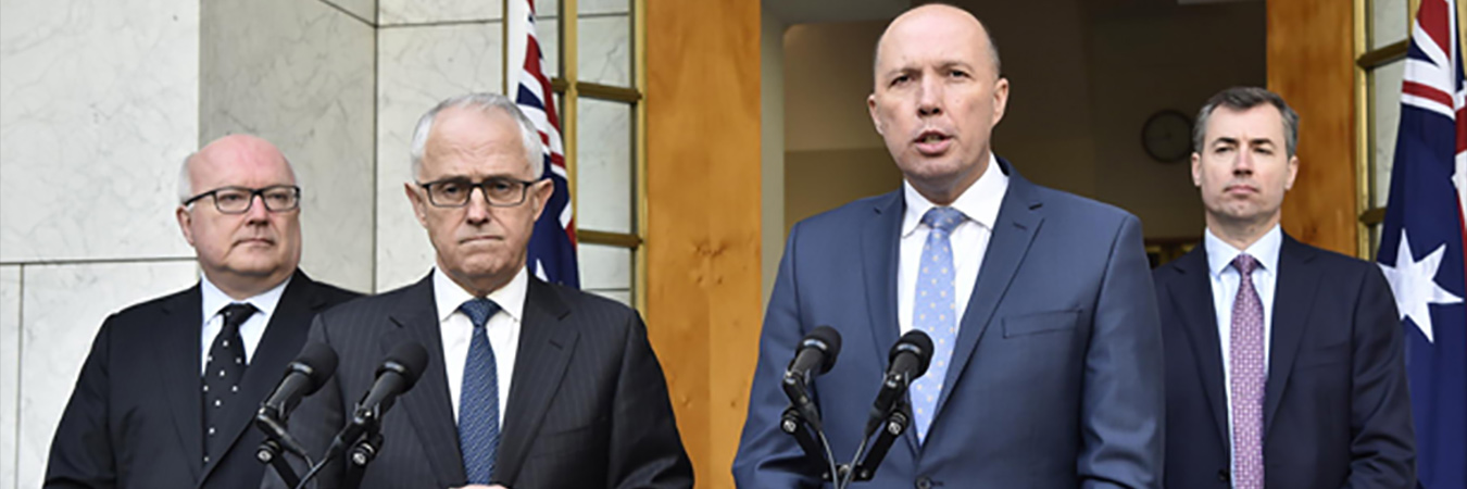 Turnbull - Home Affairs announcement