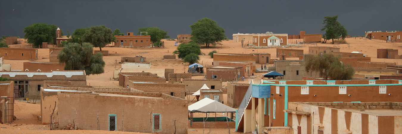 African village
