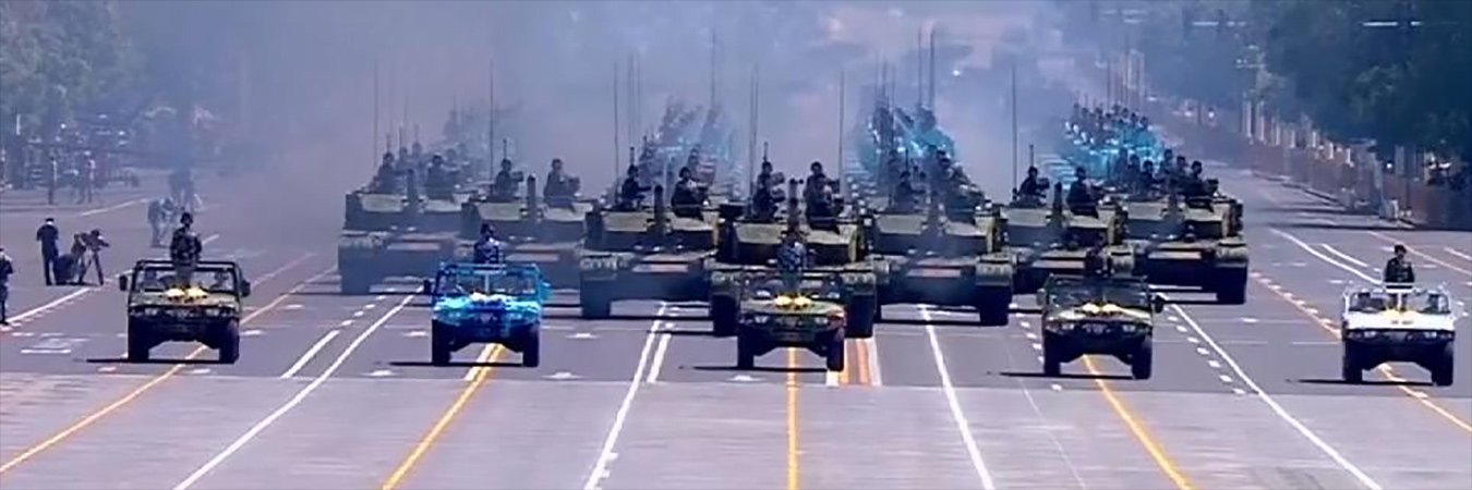 China parade