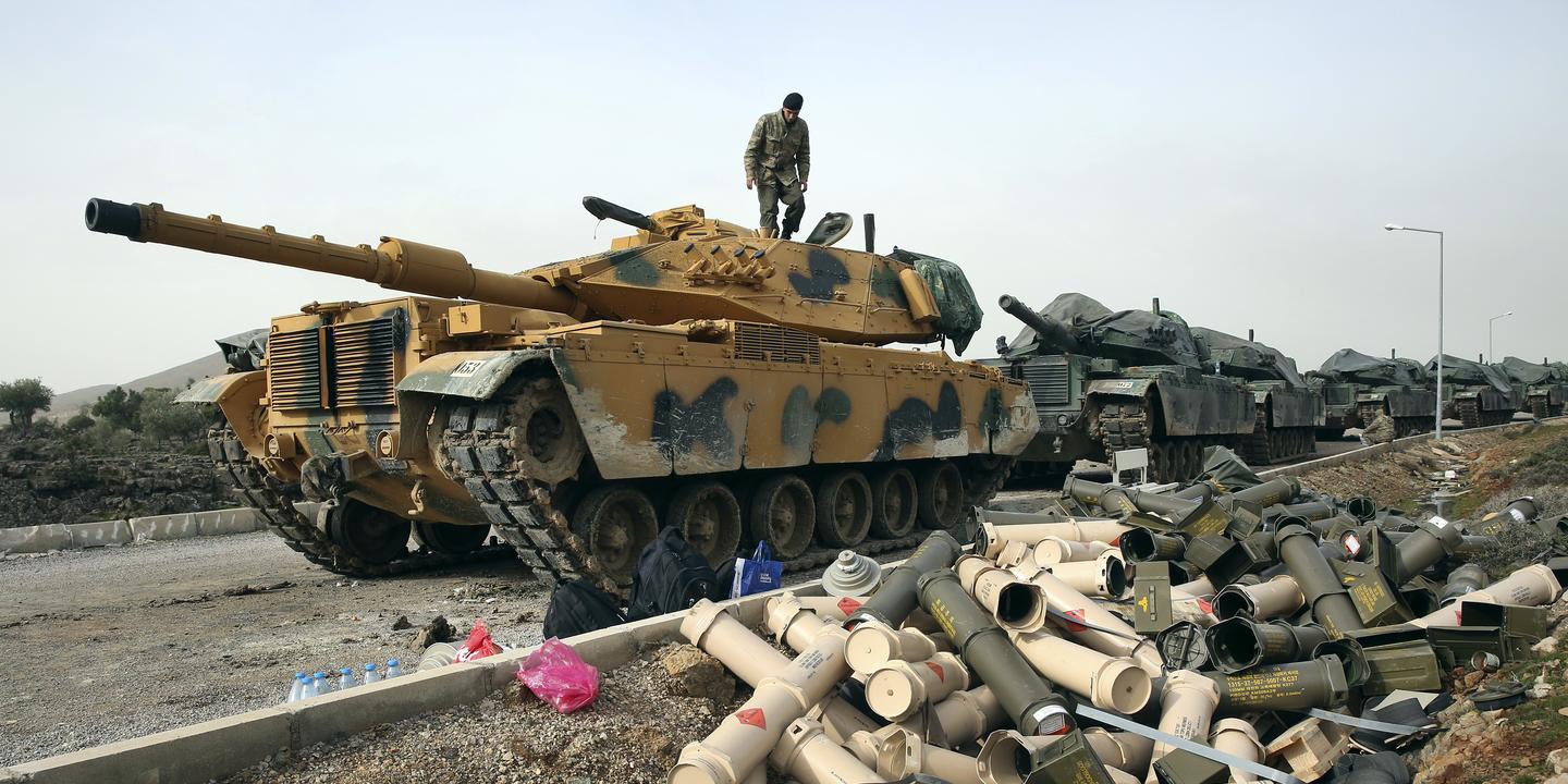 Turkey's military operation against Kurdish fighters in Syria