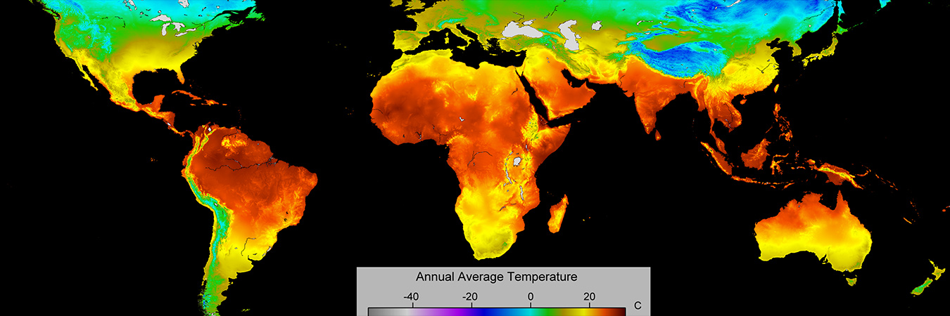 World Map - Temperature