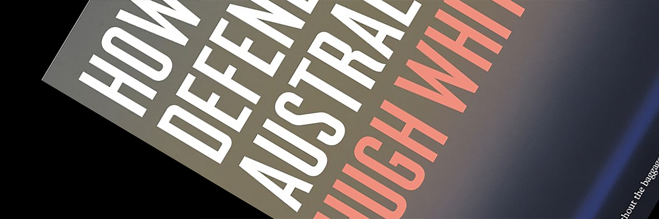 How to defend Australia - book cover
