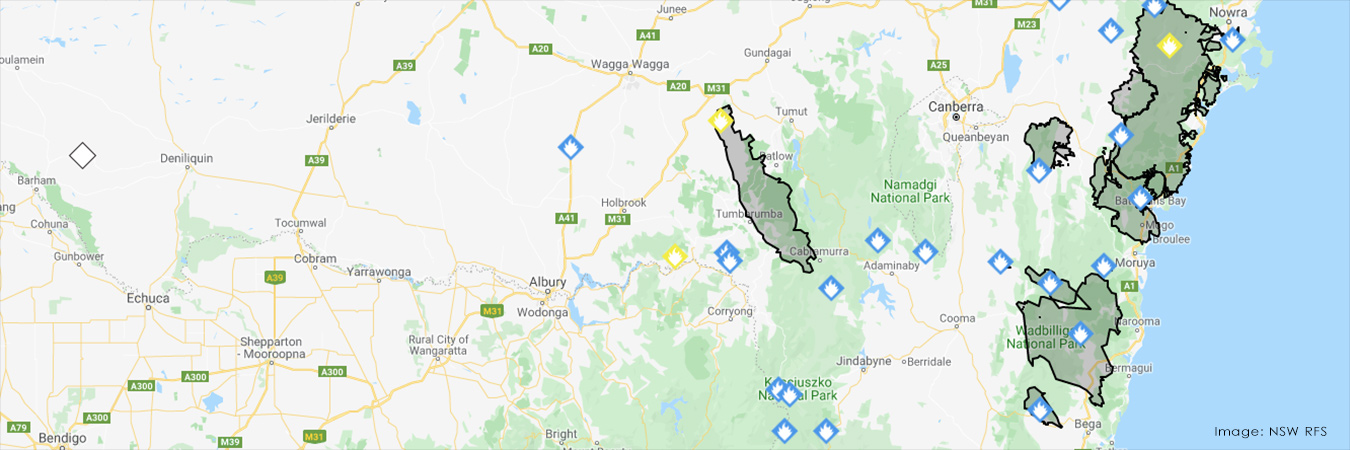 NSW Fire Map