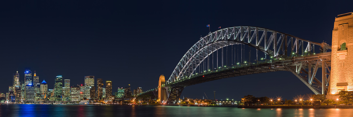 Sydney Harbour Bridge - night