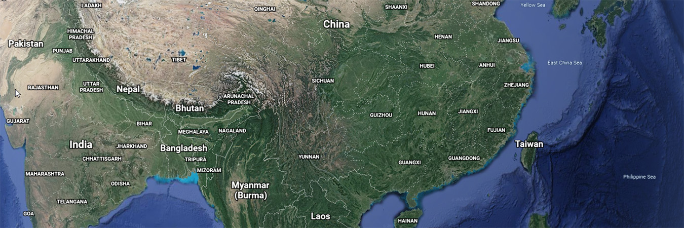 Taiwan map banner