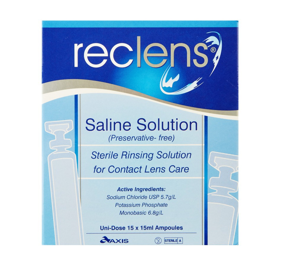 RECLENS Saline Solution Adore Pharmacy