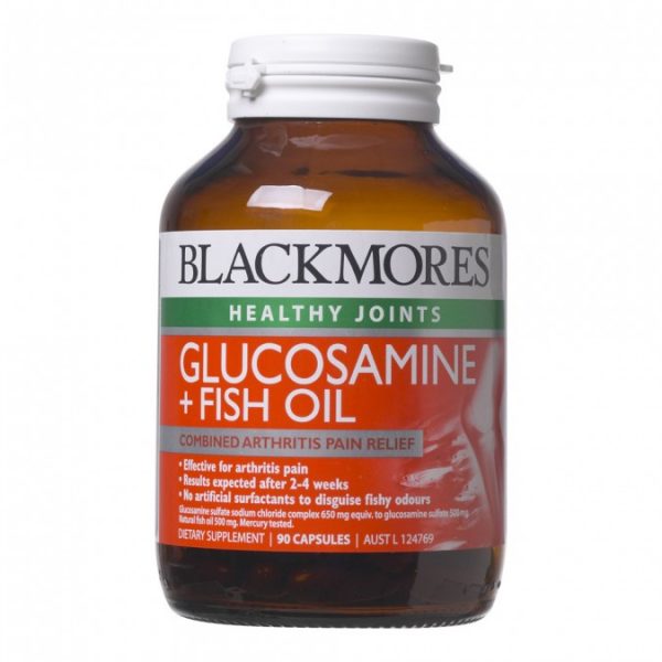 BLACKMORES Glucosamine + Fish Oil 90 caps Adore Pharmacy