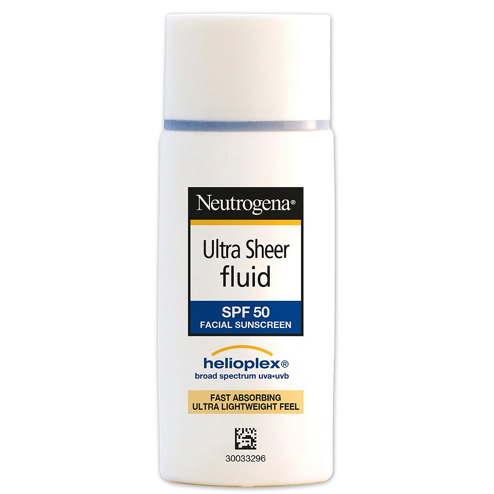 NEUTROGENA ULTRA SHEER FLUID SPF50 - Adore Pharmacy