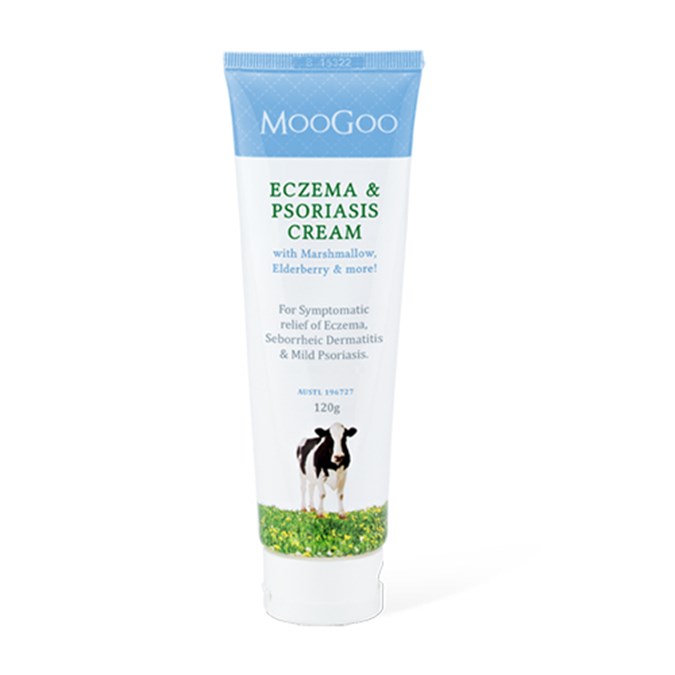 MOOGOO ECZEMA & PSORIASIS CREAM W/ MARSHMALLOW & ELDERBERRY Adore