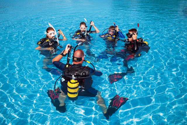Open Water Pool Session