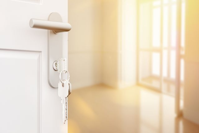 locks and keys for a rental property